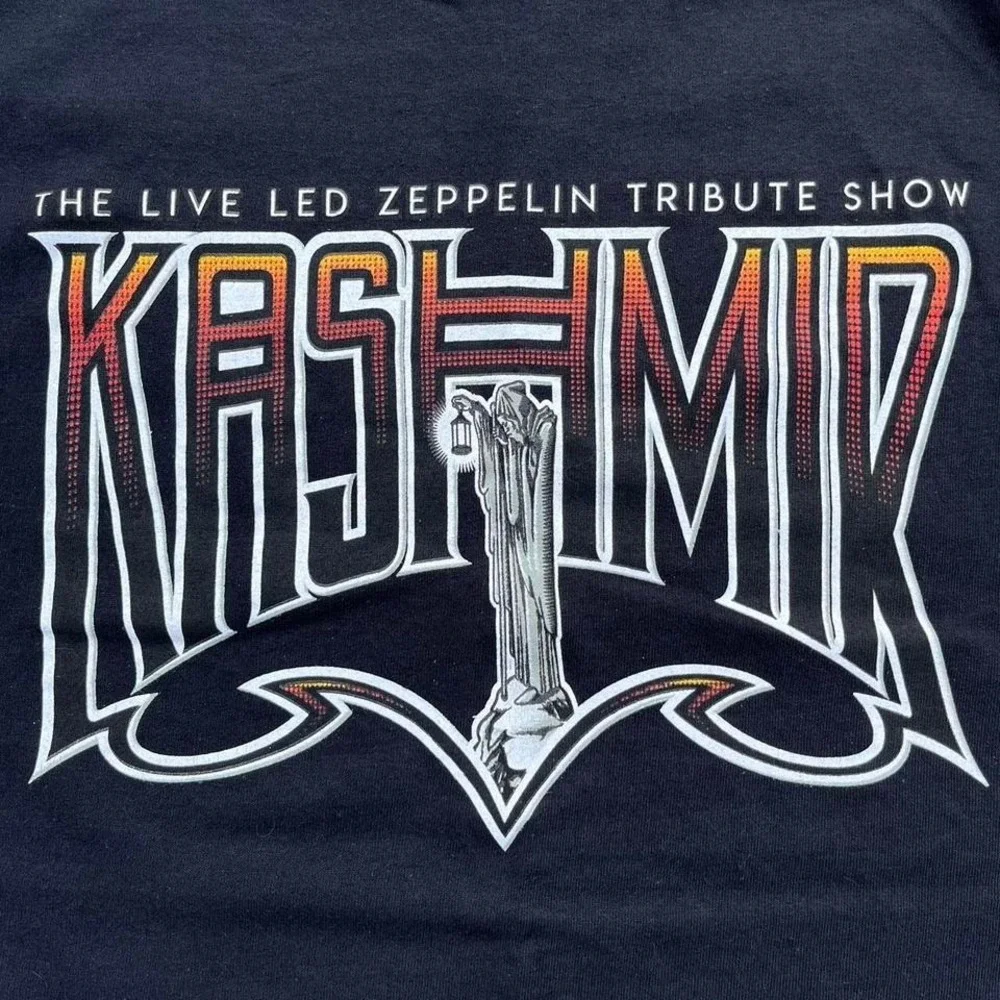 Kashmir Live Led Zeppelin Tribute band tshirt